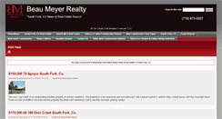 Desktop Screenshot of beaumeyer.com